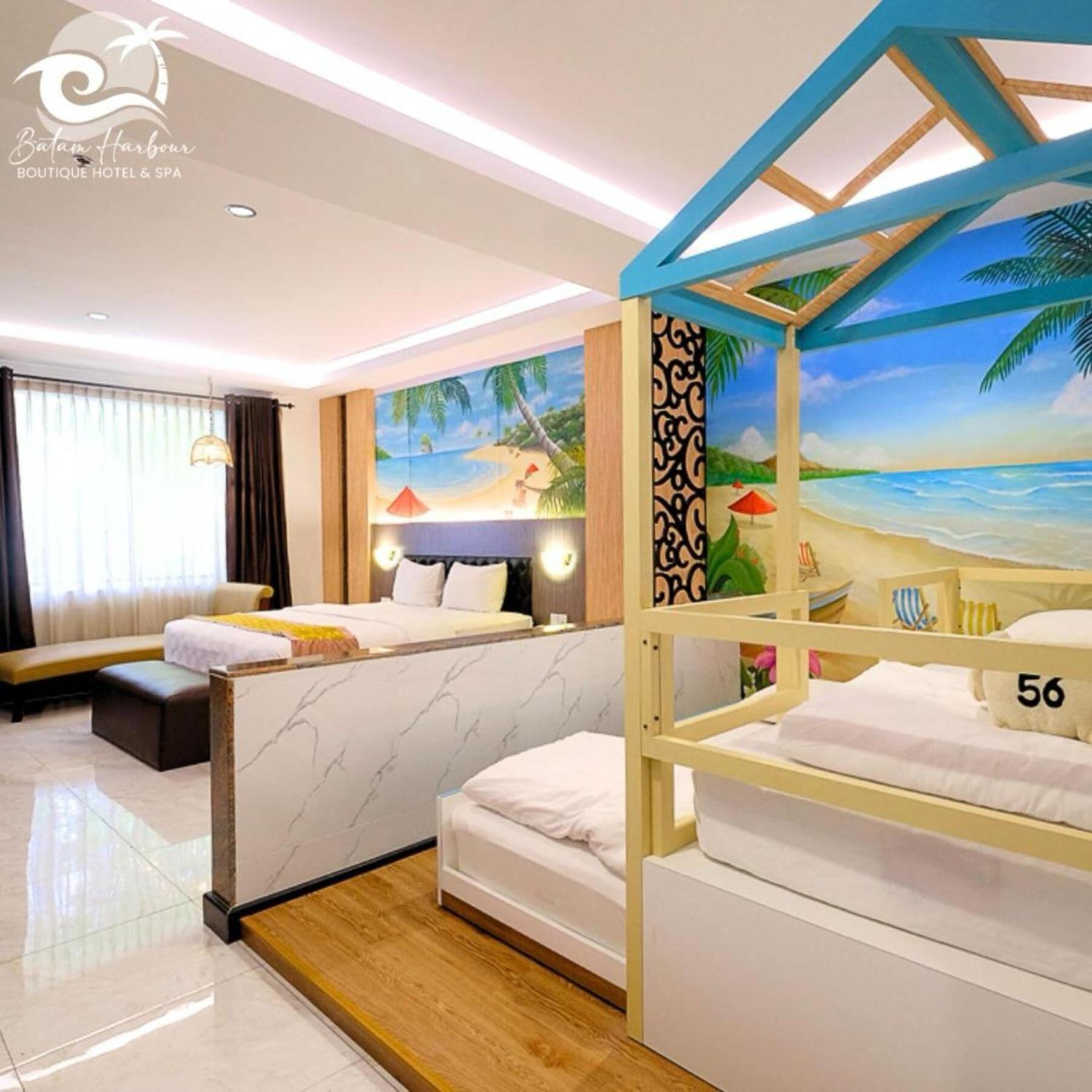 Batam Harbour Boutique Hotel & Spa Наґойя Номер фото